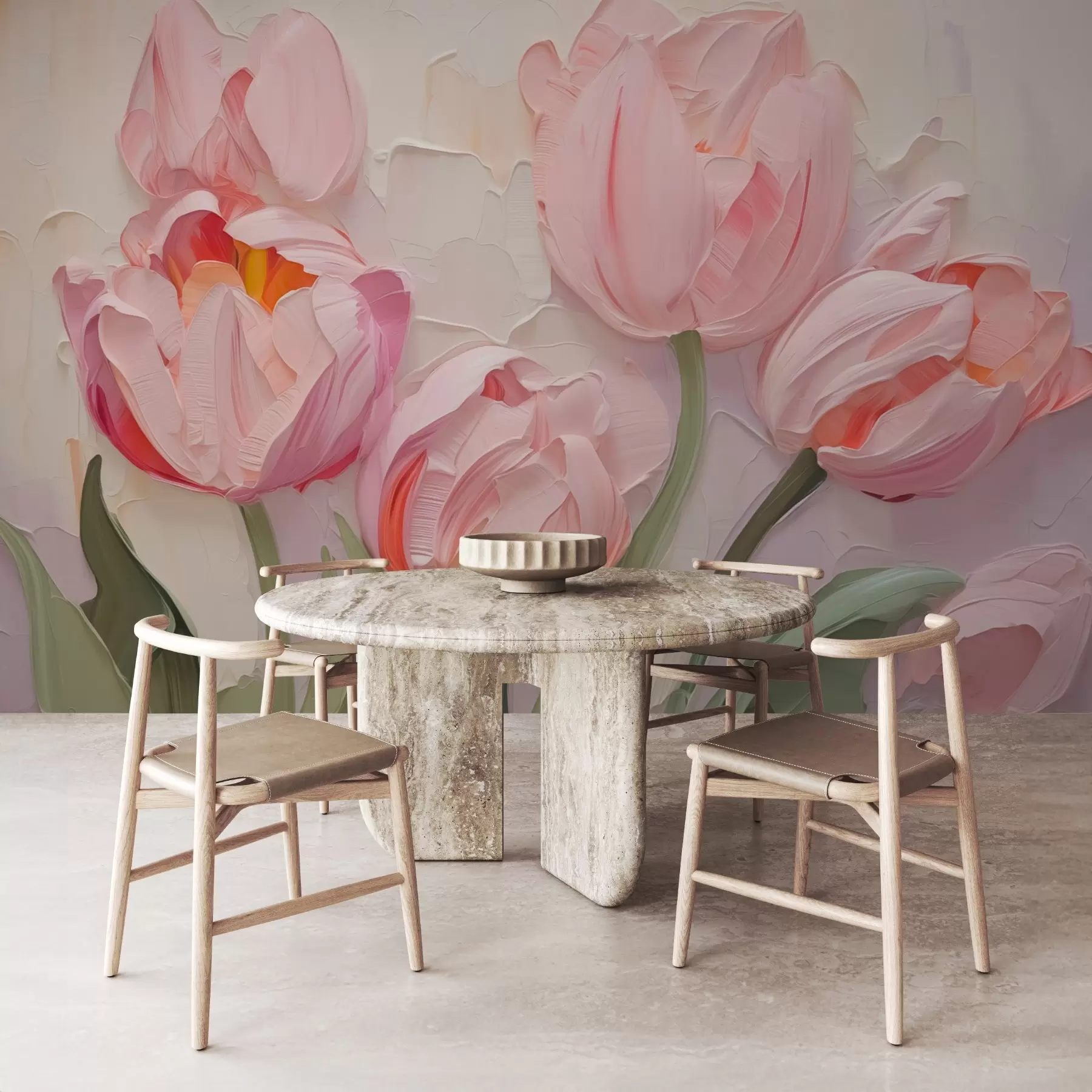 fototapet Tulips pictura imitație w03066