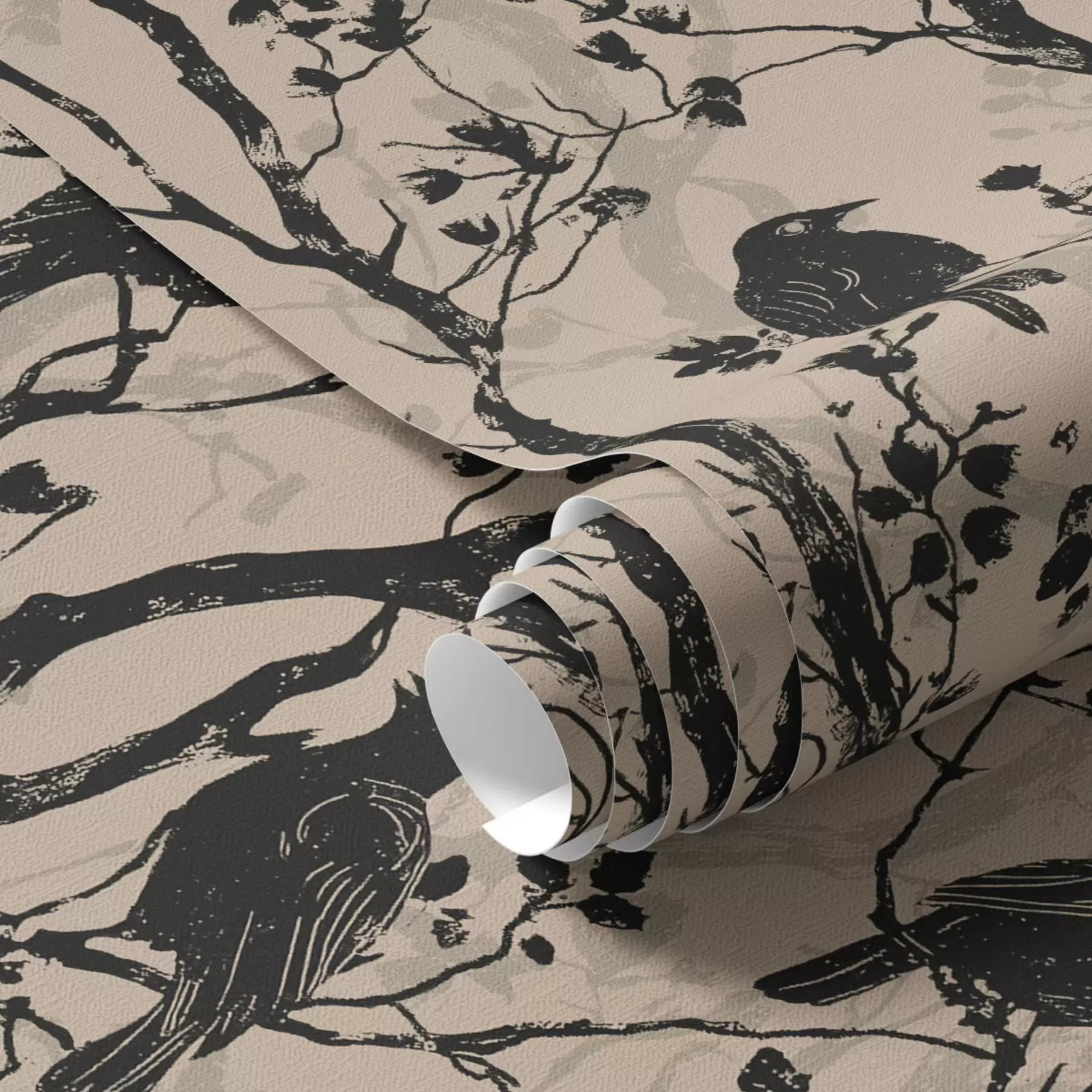 fototapet Ciorile pe ramuri a00082