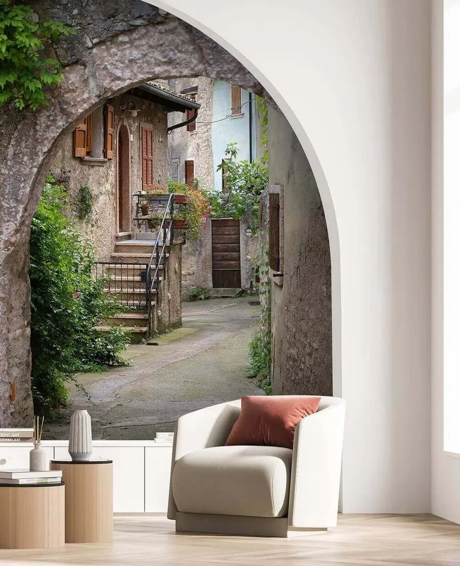 fototapet Strada italiană u60588