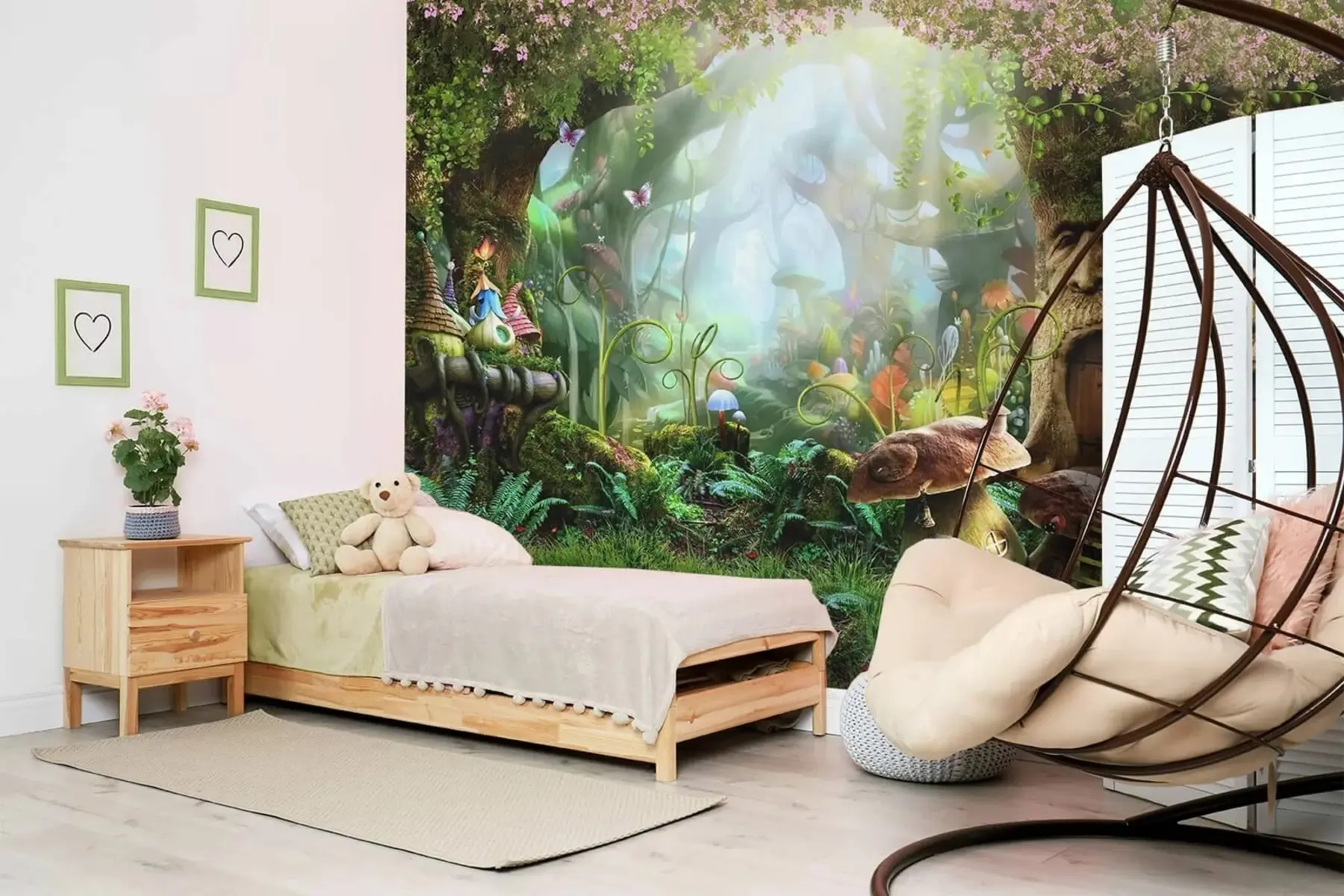 fototapet Planta, comunitatea de plante e verde u62094
