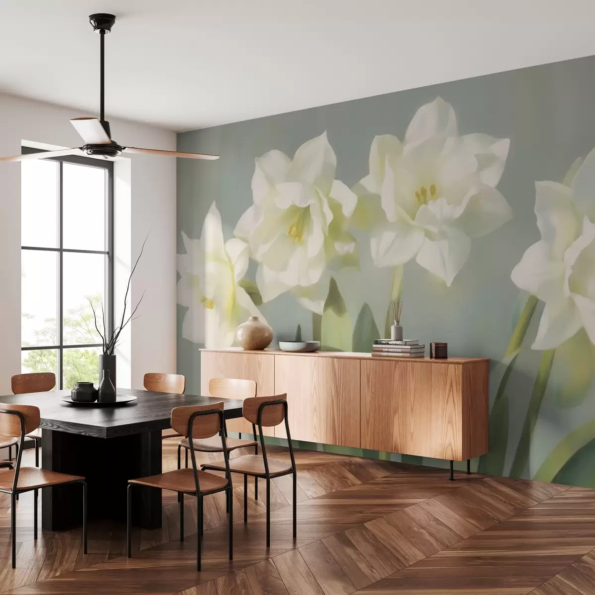 fototapet Flori de narcisă w03640