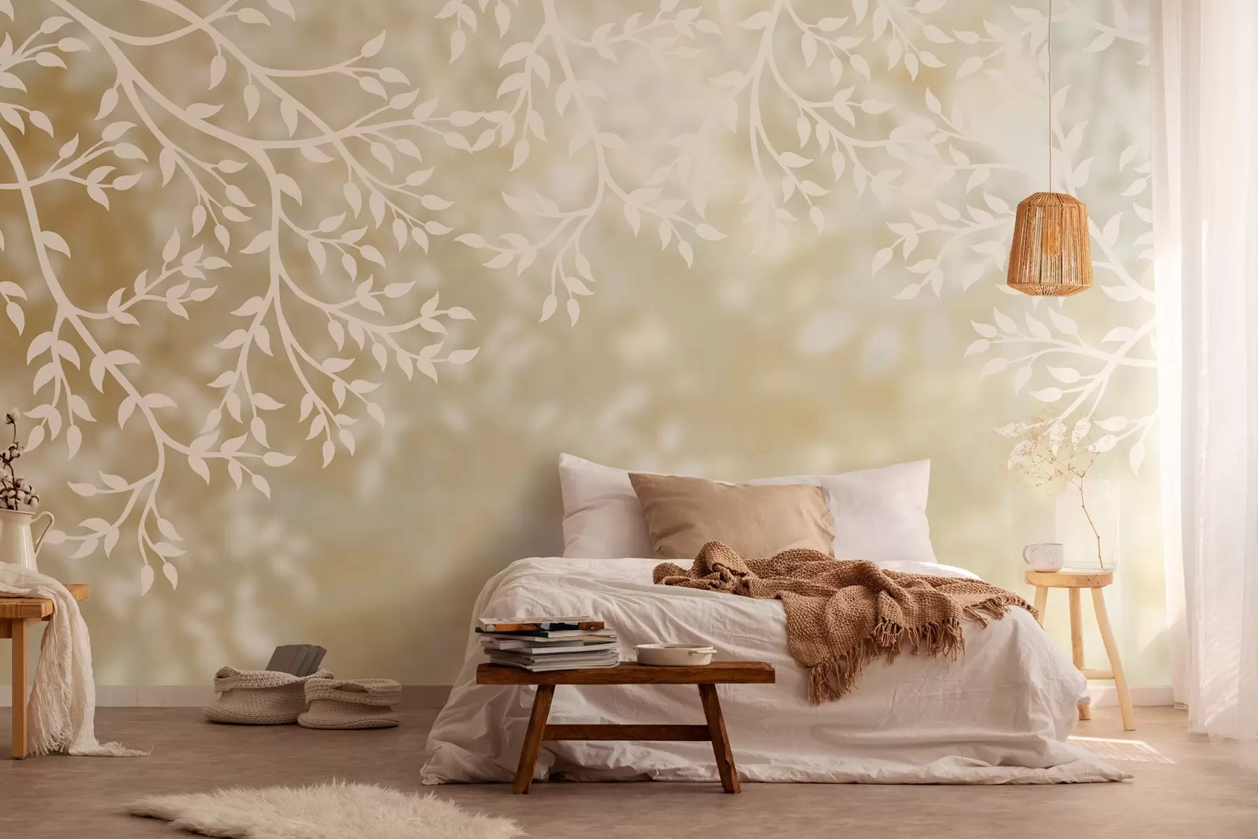 fototapet ramuri însorite w03765