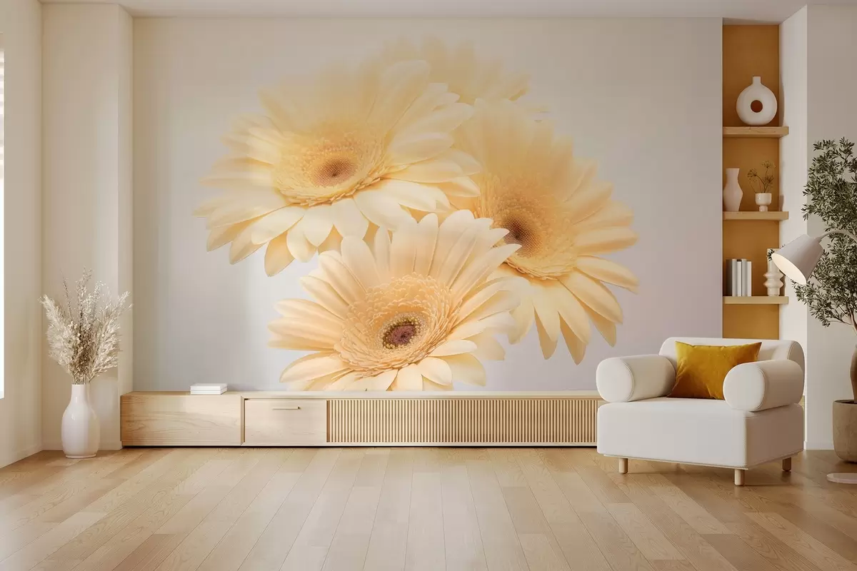 fototapet Gerbera galbenă w03929