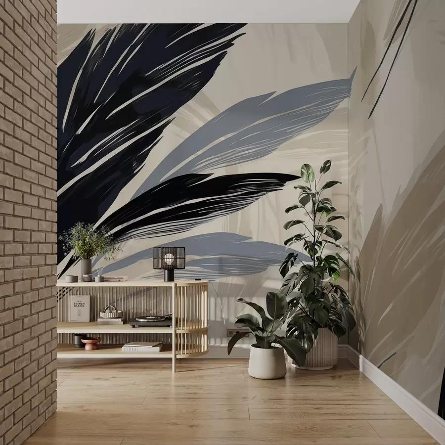 fototapet Pene abstracte multicolore w04037v2