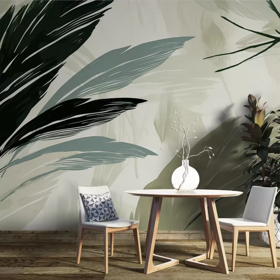 fototapet Pene abstracte multicolore w04037v3