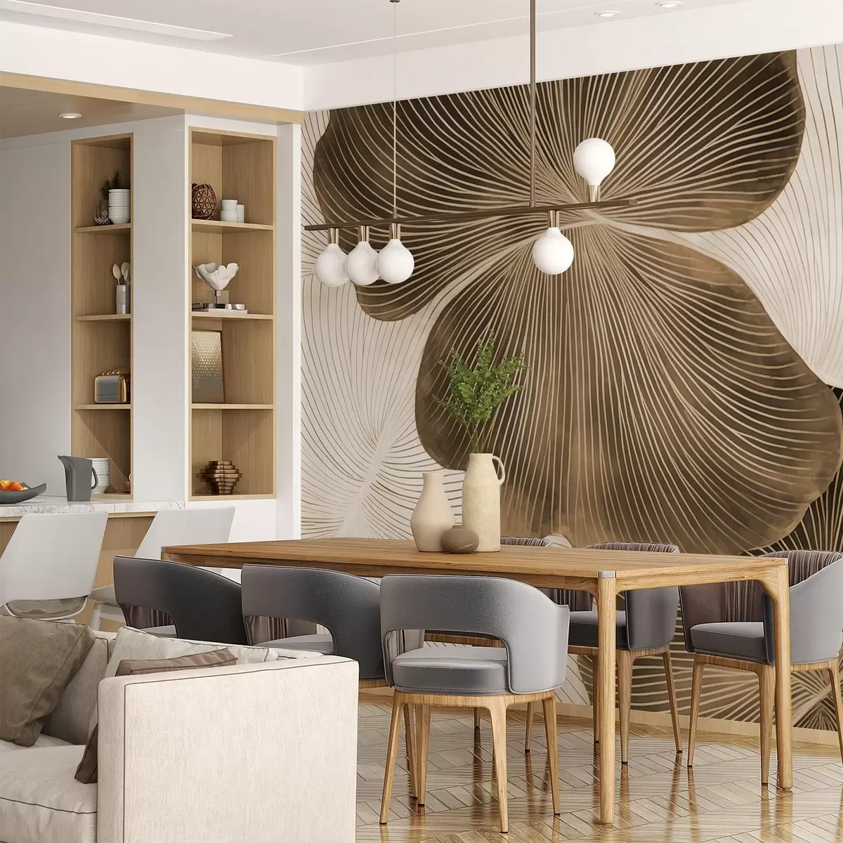 fototapet Modele netede w04042v1