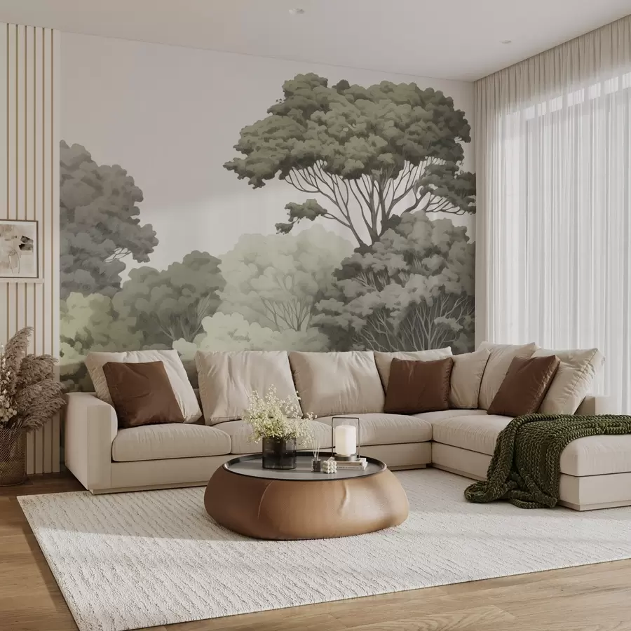 fototapet Coroane de pădure w04044v2