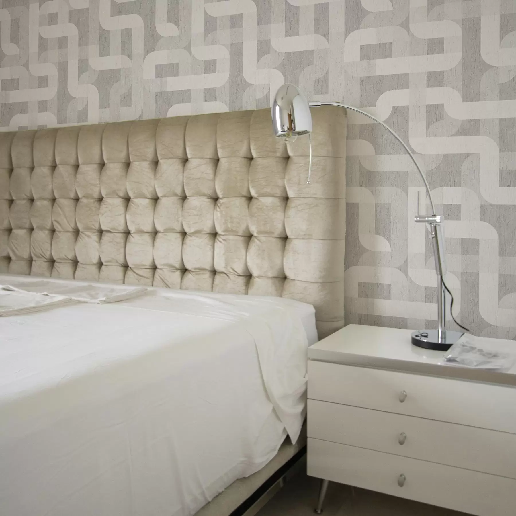 fototapet Model grafic modern cu linii curbate a00190