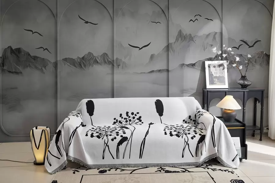 fototapet Munți prin panouri w04134v2