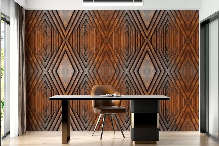 fototapet imitație de panouri din lemn w04168v1