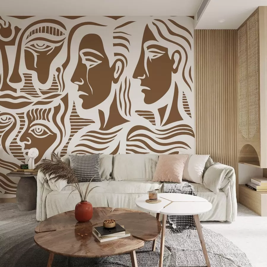 fototapet Anatomie abstractă w04191v1