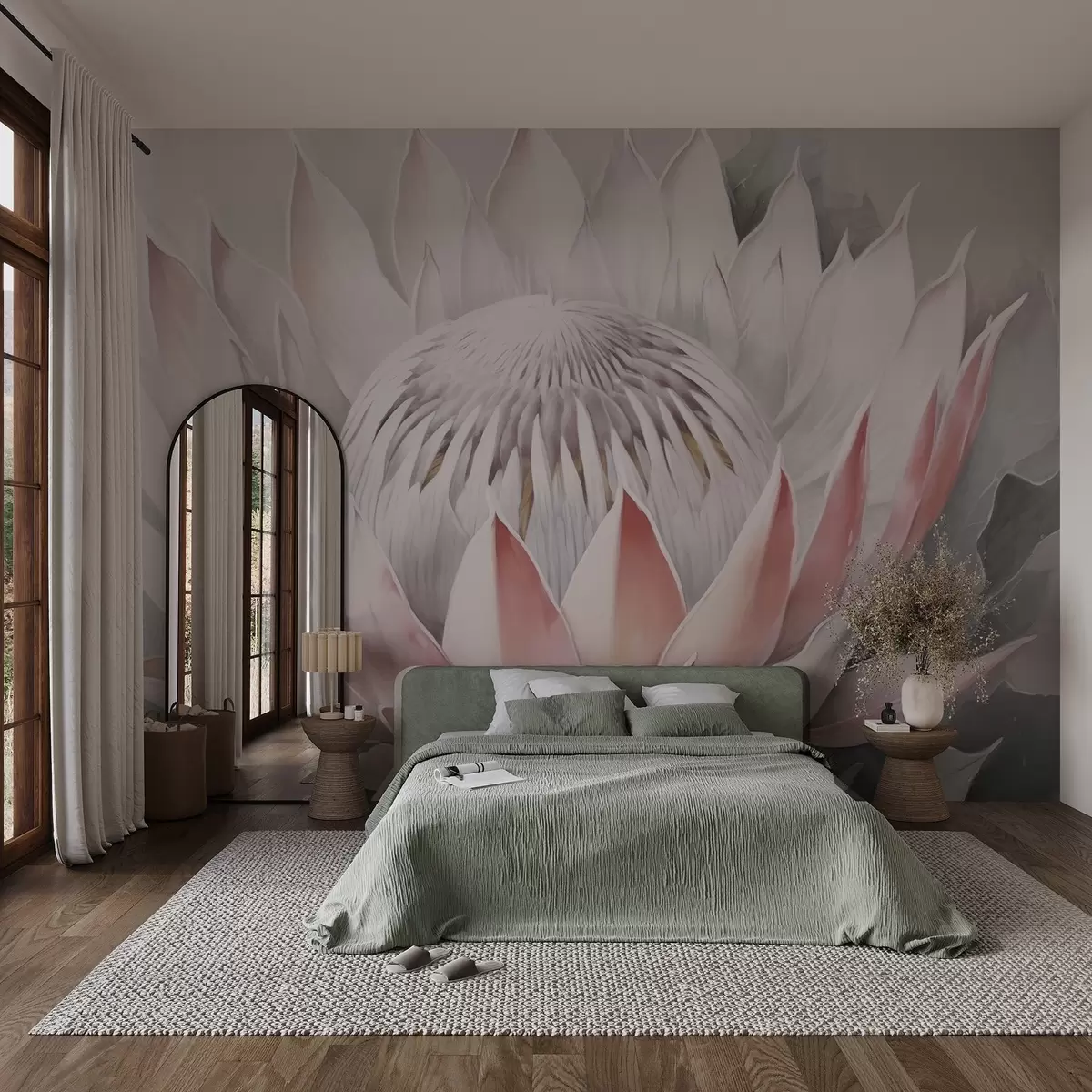 fototapet Protea mare w04241