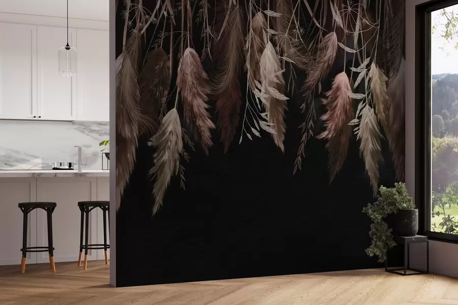 fototapet Flori de flori uscate w04253v1