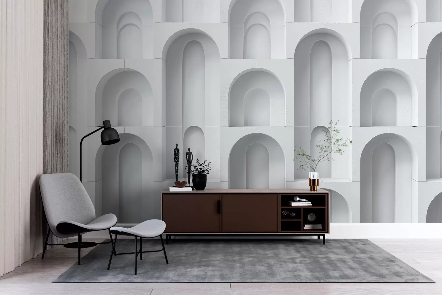 fototapet arcuri volumetrice w04282
