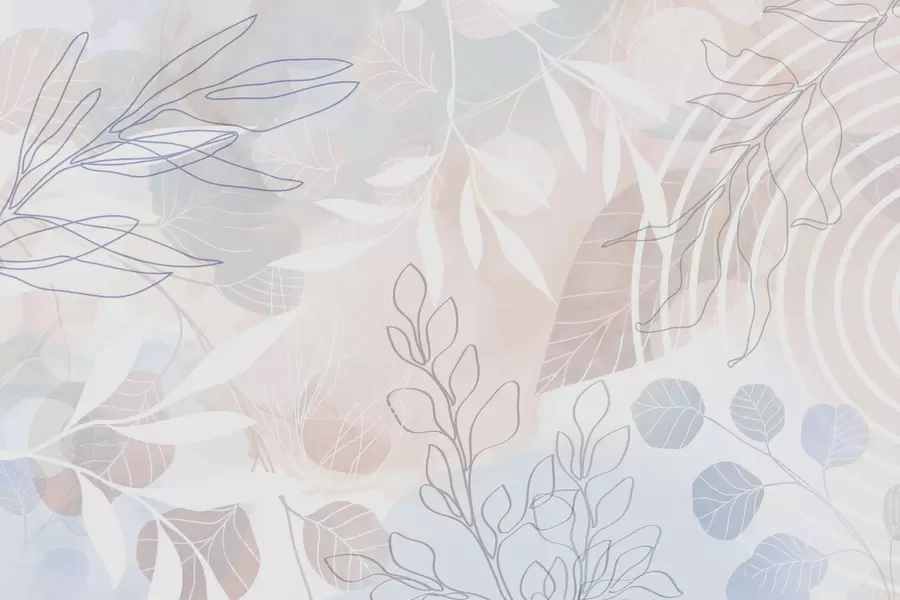 fototapet Abstracția plantelor w04297