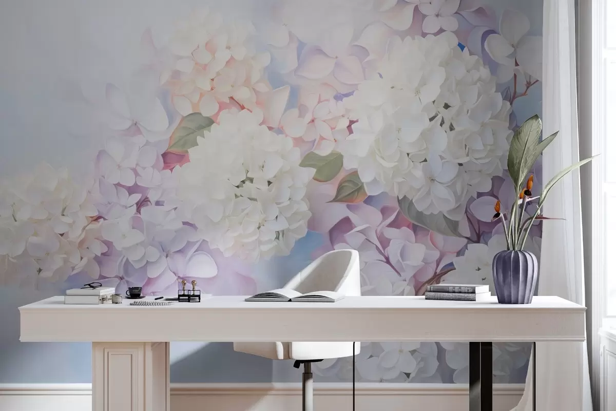 fototapet Flori de liliac w04300