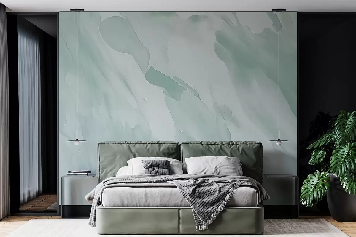 fototapet Brushstrokes pe un fundal abstract cu imitarea unei texturi uzate w04287v3