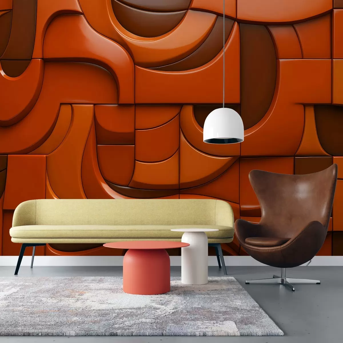 fototapet Perete în relief pictat w04321v1