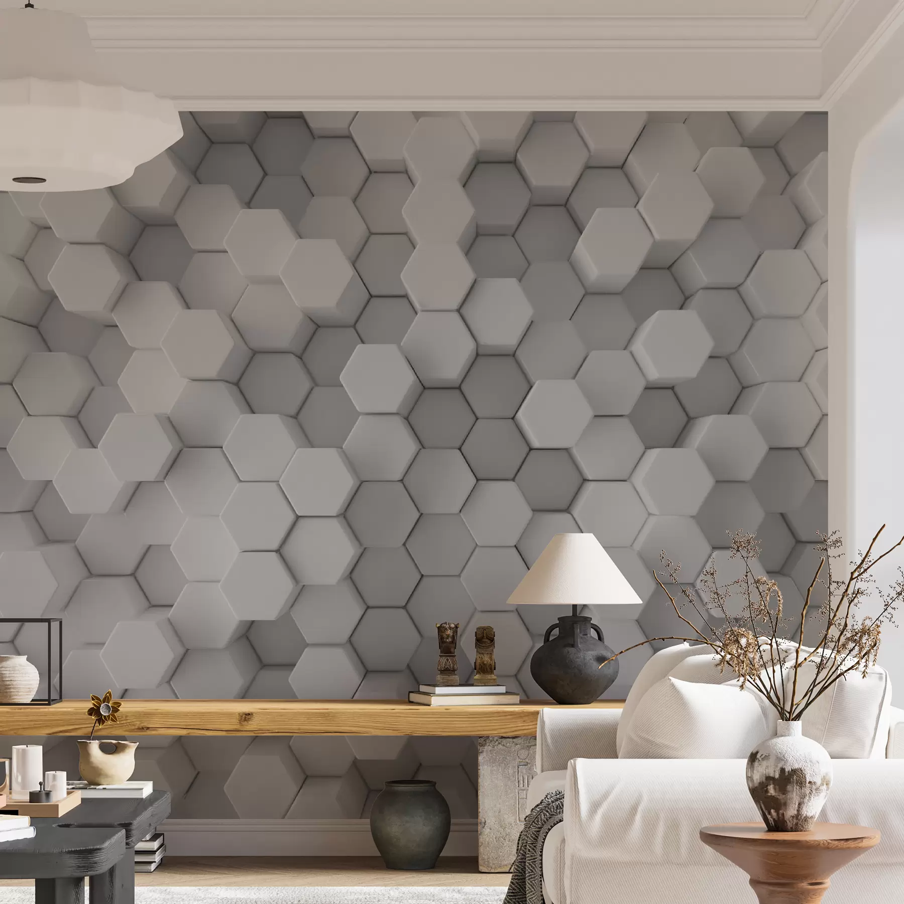 fototapet Proprietatea materialului, simetrie și model u77886