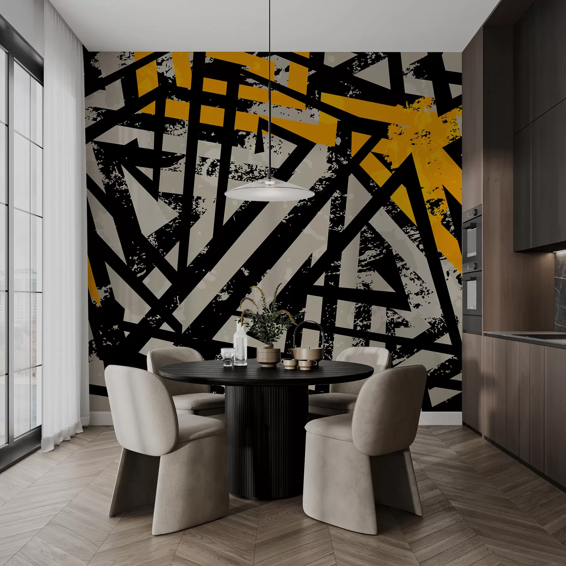fototapet T-Graffiti nativ u71795