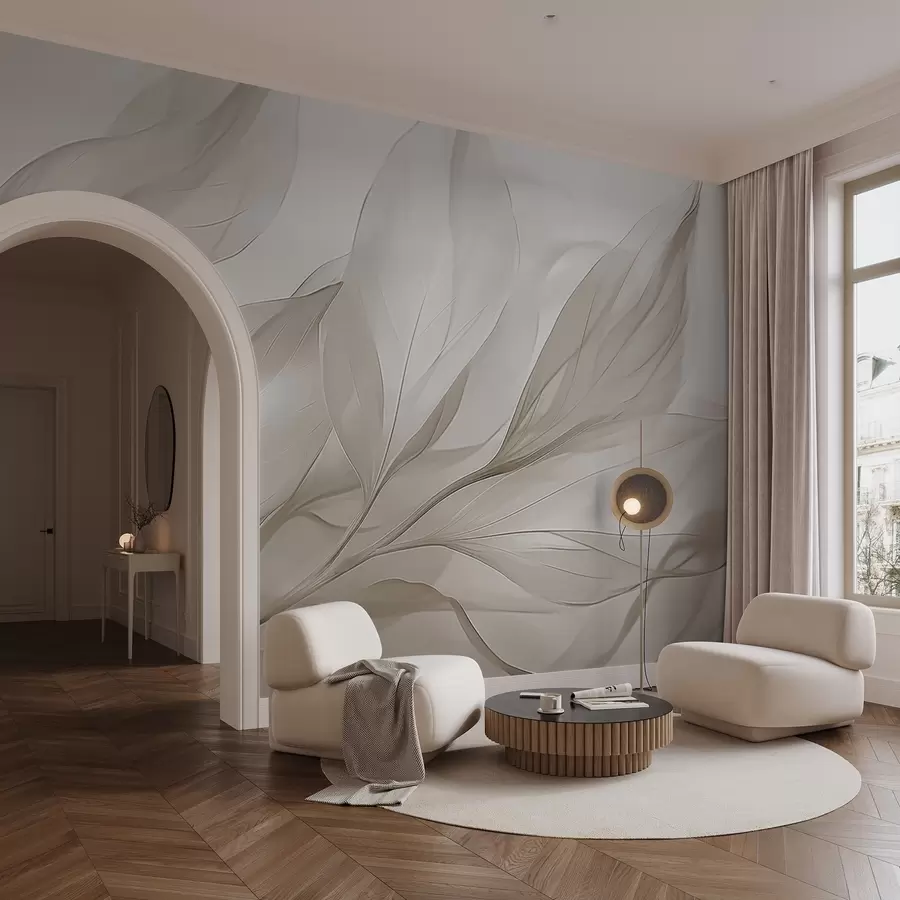 fototapet Frunze transparente w04376v2