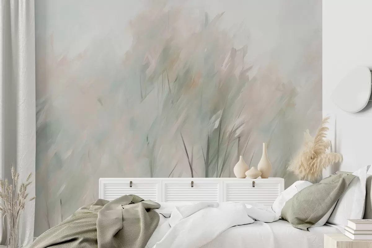 fototapet Pictura imitație copaci w04411v1