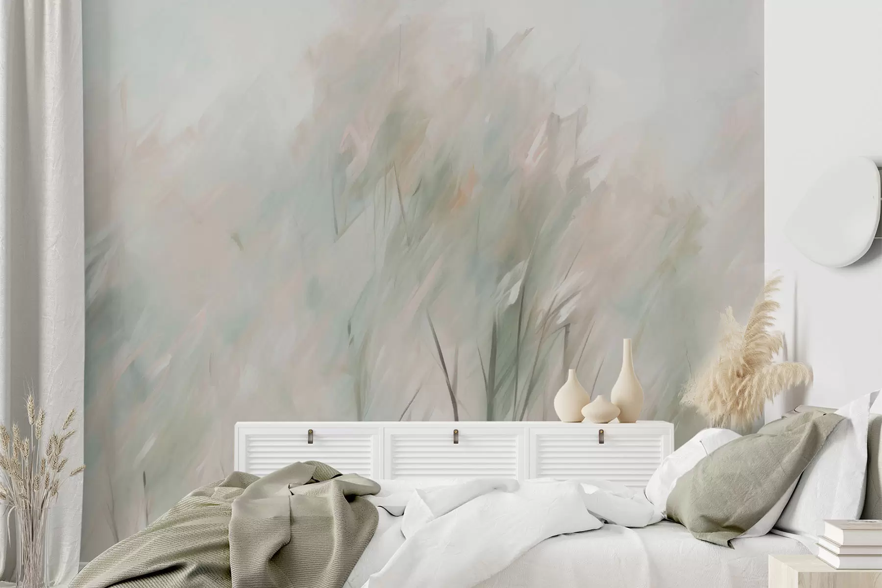 fototapet Pictura imitație copaci w04411v1