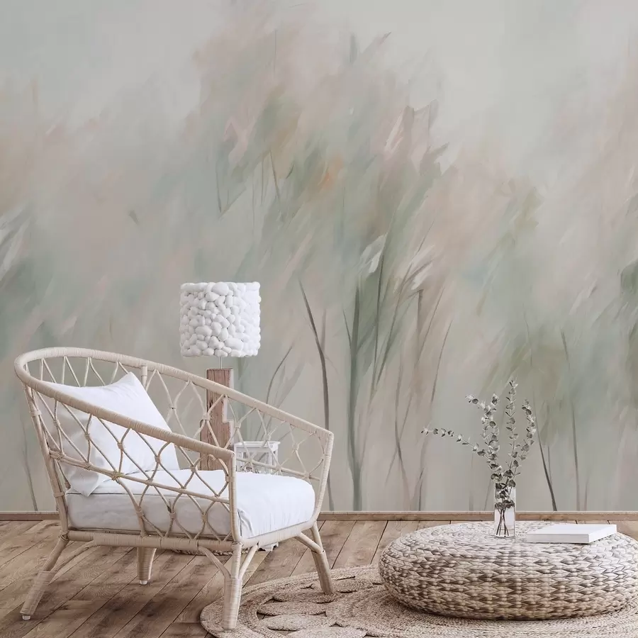 fototapet Pictura imitație copaci w04411v1