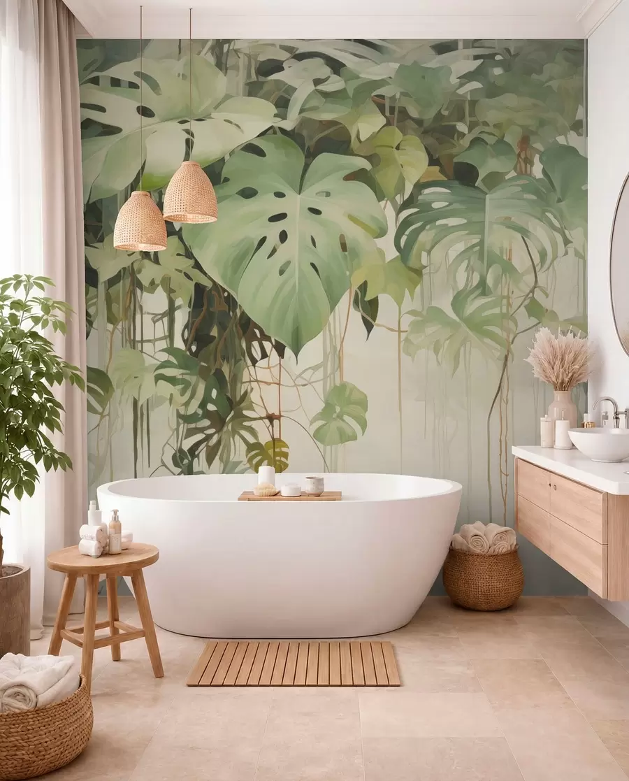 fototapet Frunze tropicale w04525