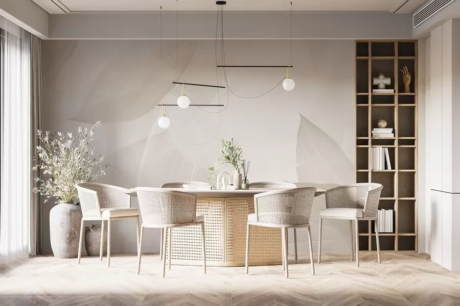 fototapet Frunze ascuțite w04517v1