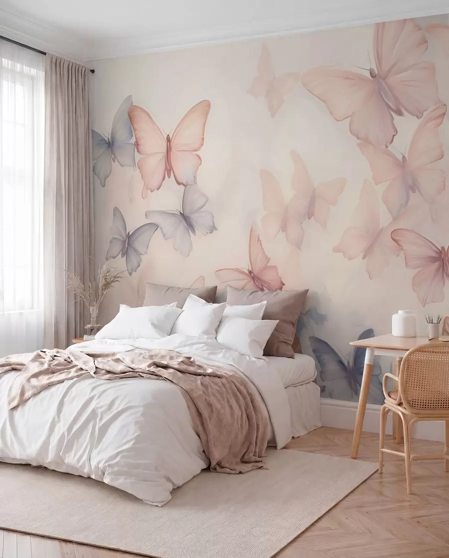 fototapet Aripi pastel w04534