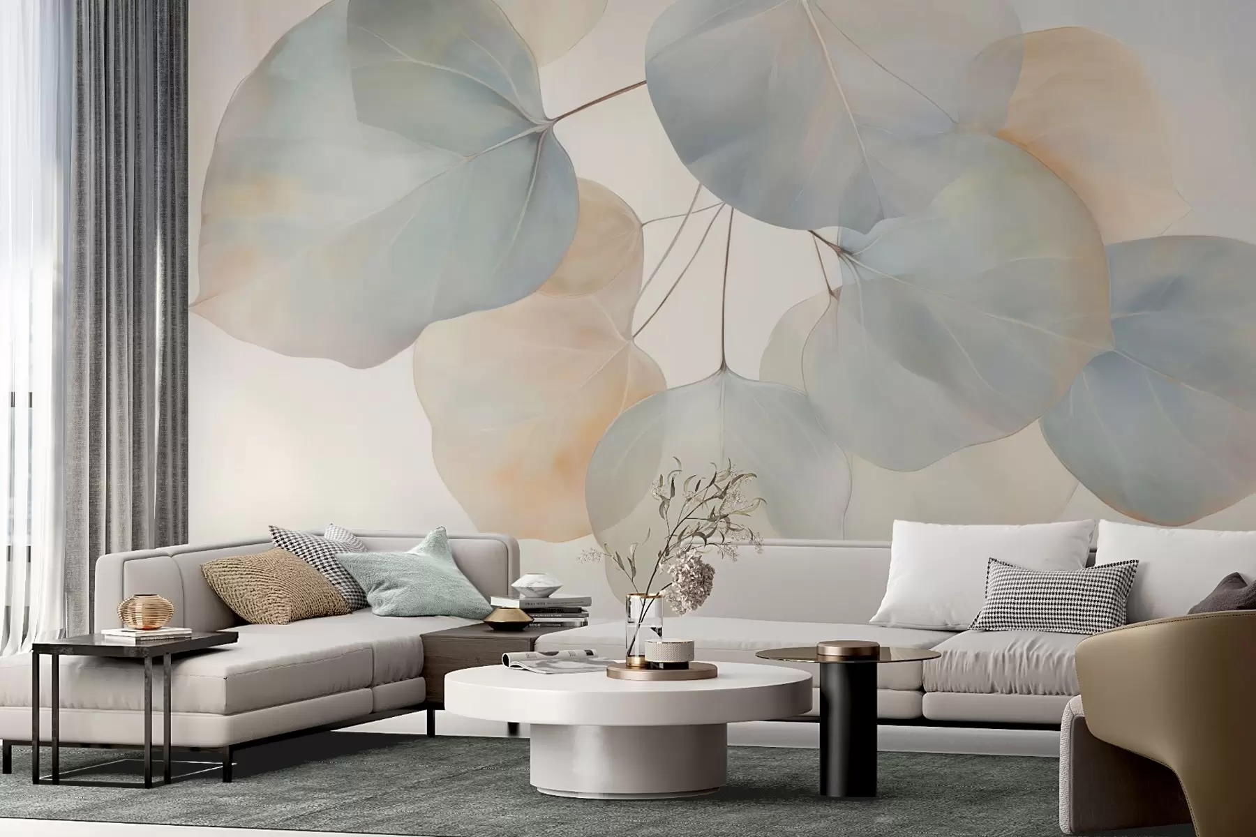 fototapet Frunze uriașe w04599