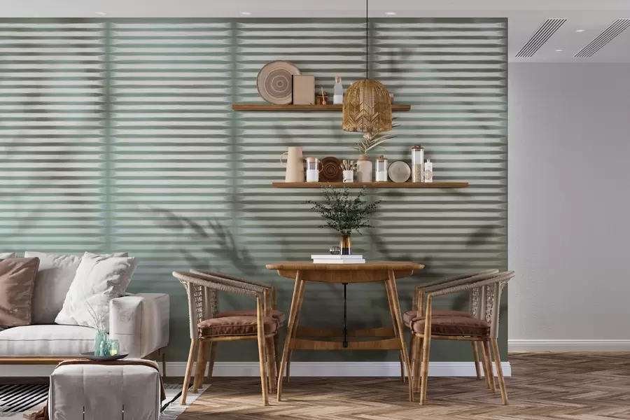 fototapet Văl frunzos w04569