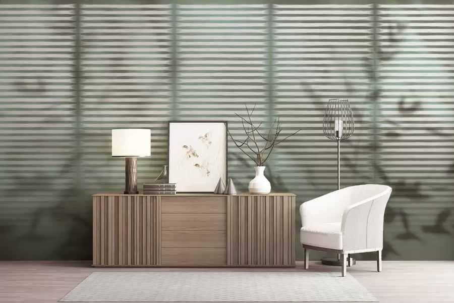 fototapet Văl frunzos w04569