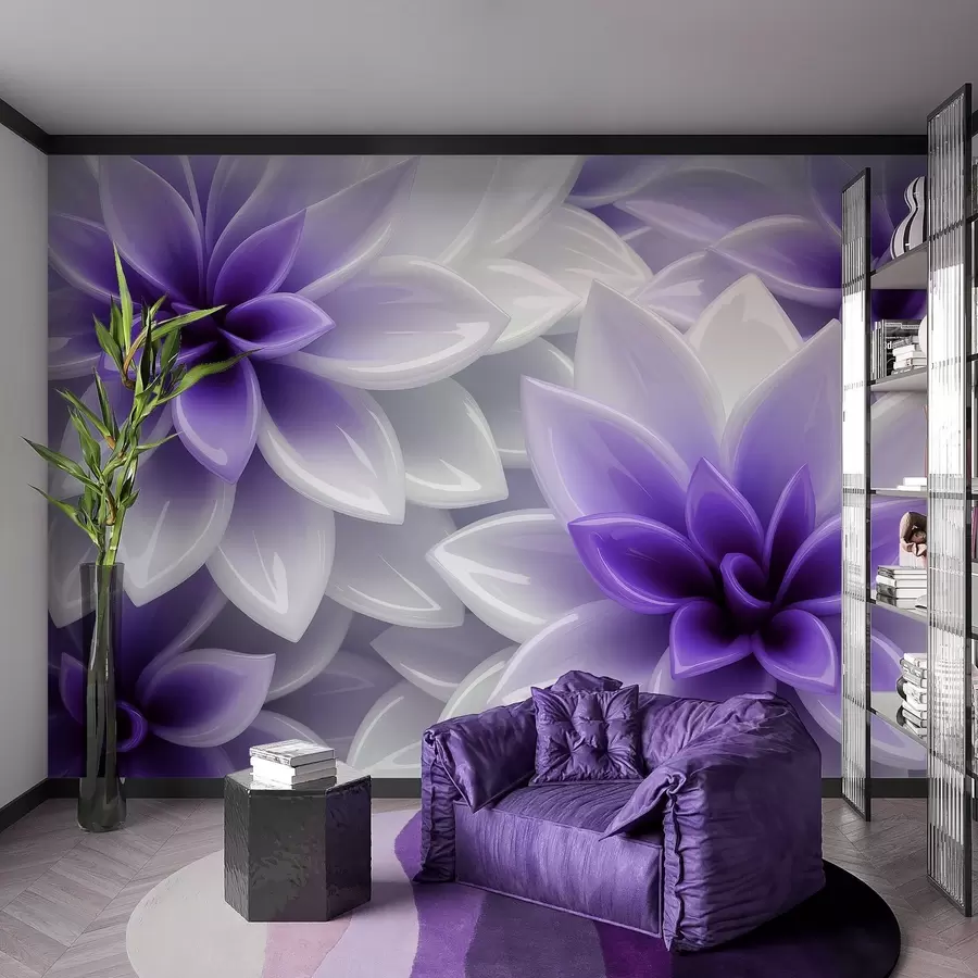 fototapet Simfonie florală w04571