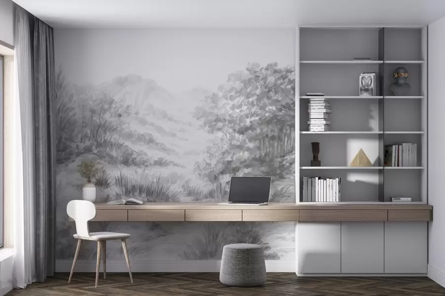 fototapet Contururi colorate w04572v2