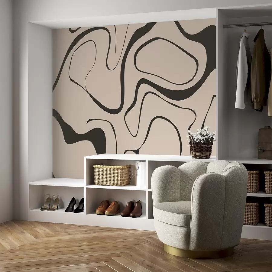 fototapet Model abstract w04649