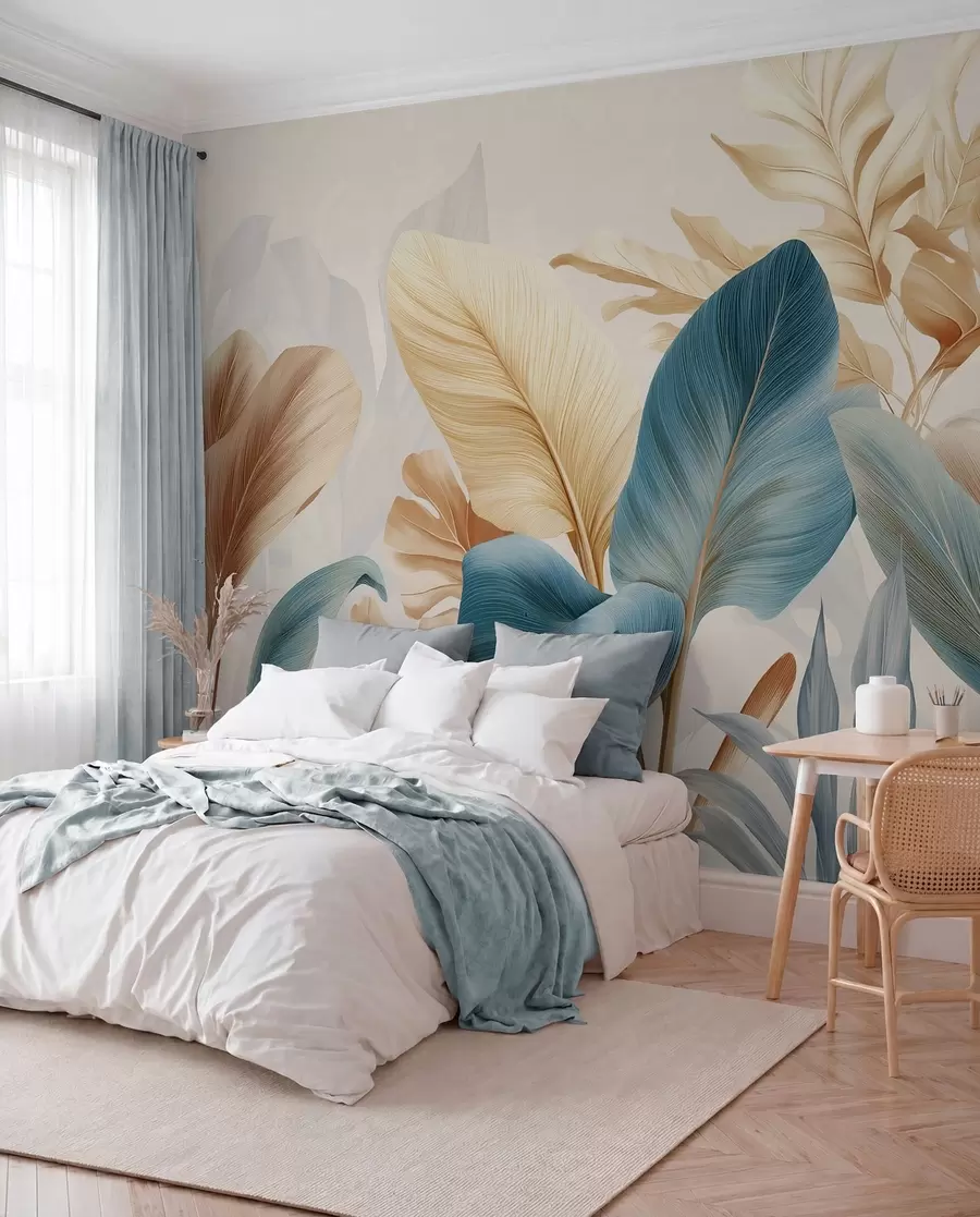 fototapet Frunze botanice w04589