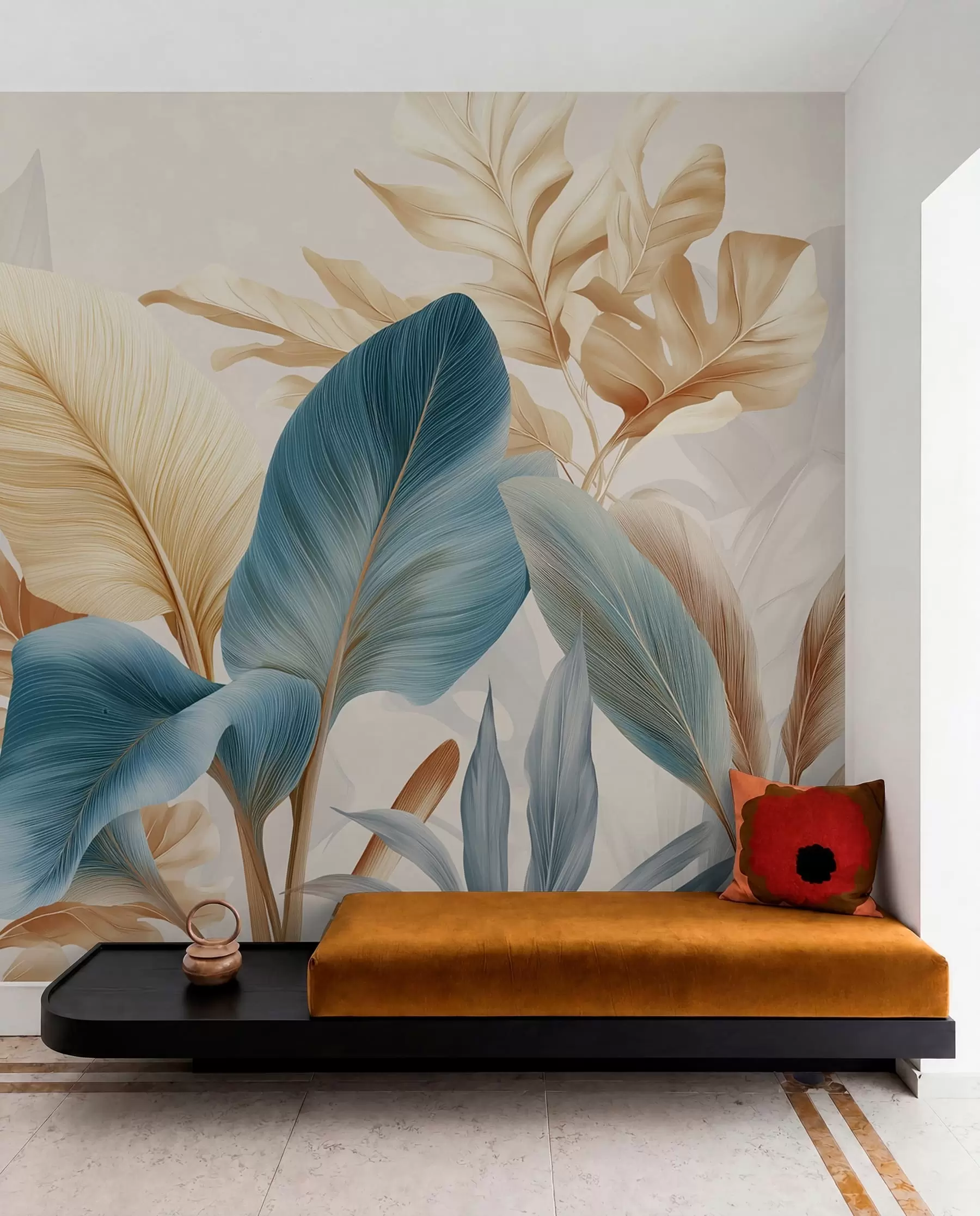 fototapet Frunze botanice w04589