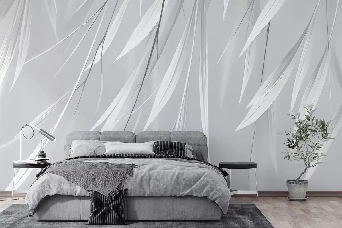 fototapet Frunze subțiri atârnate w04703v3