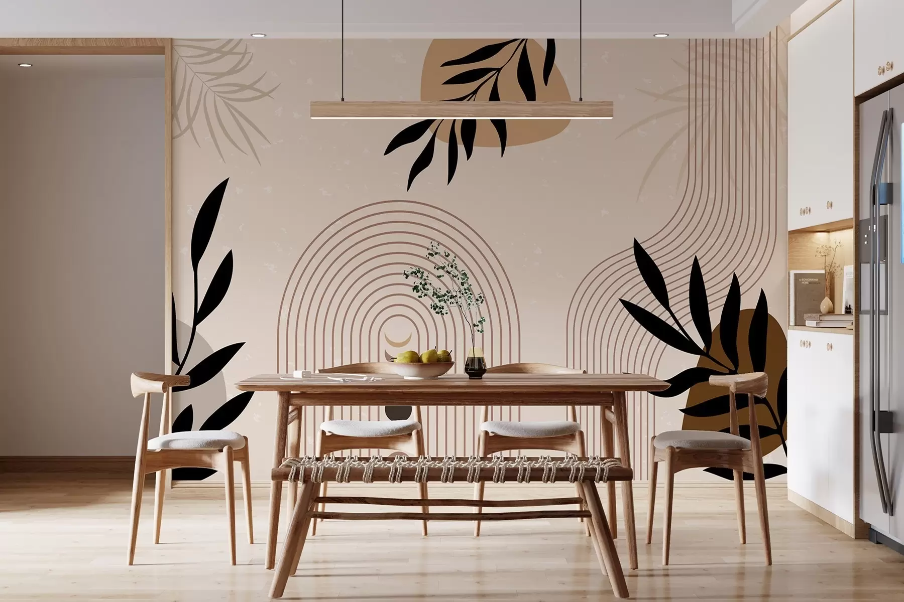 fototapet Rezumat cu plante w04745