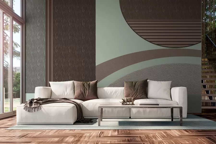 fototapet geometrie abstractă texturată w04631