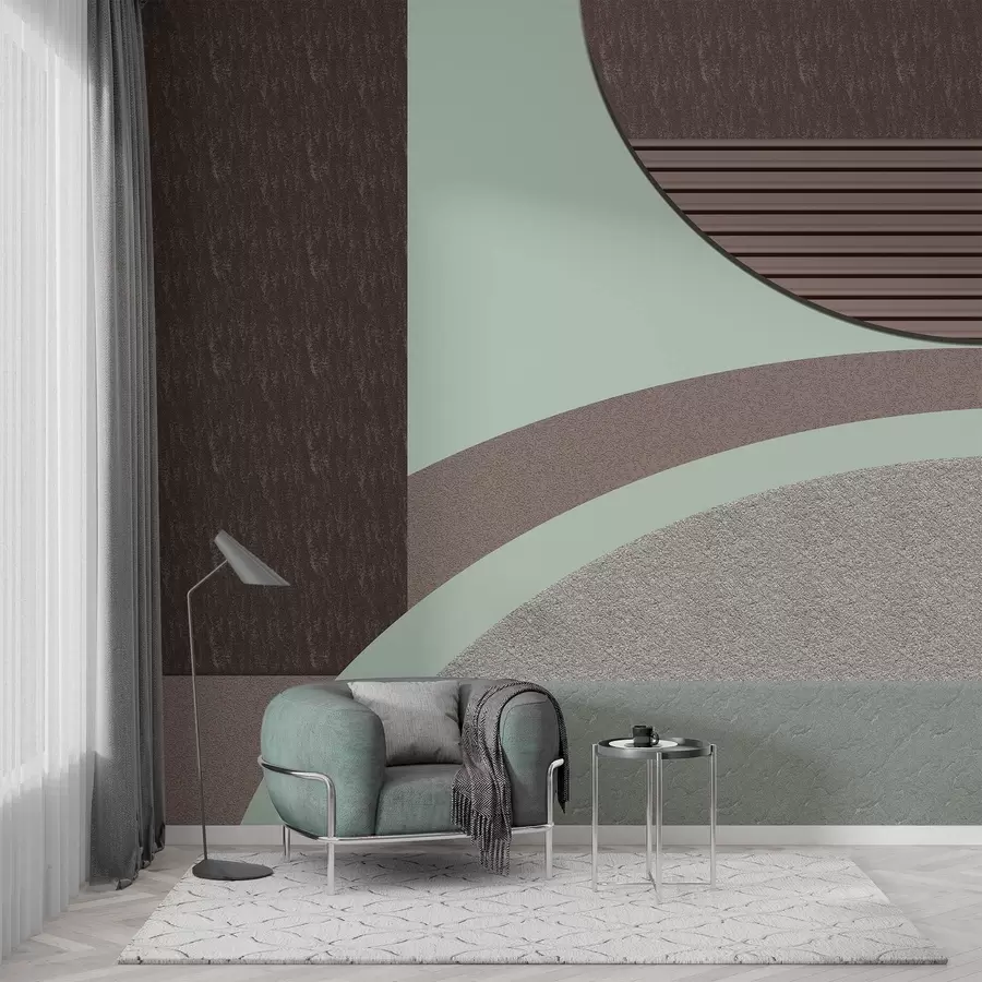 fototapet geometrie abstractă texturată w04631