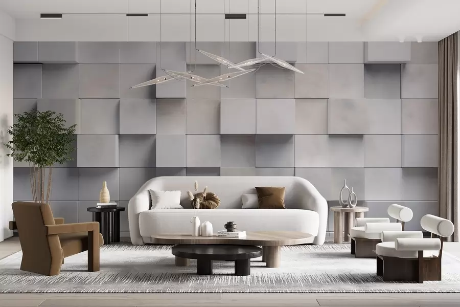 fototapet Blocuri pătrate w04806