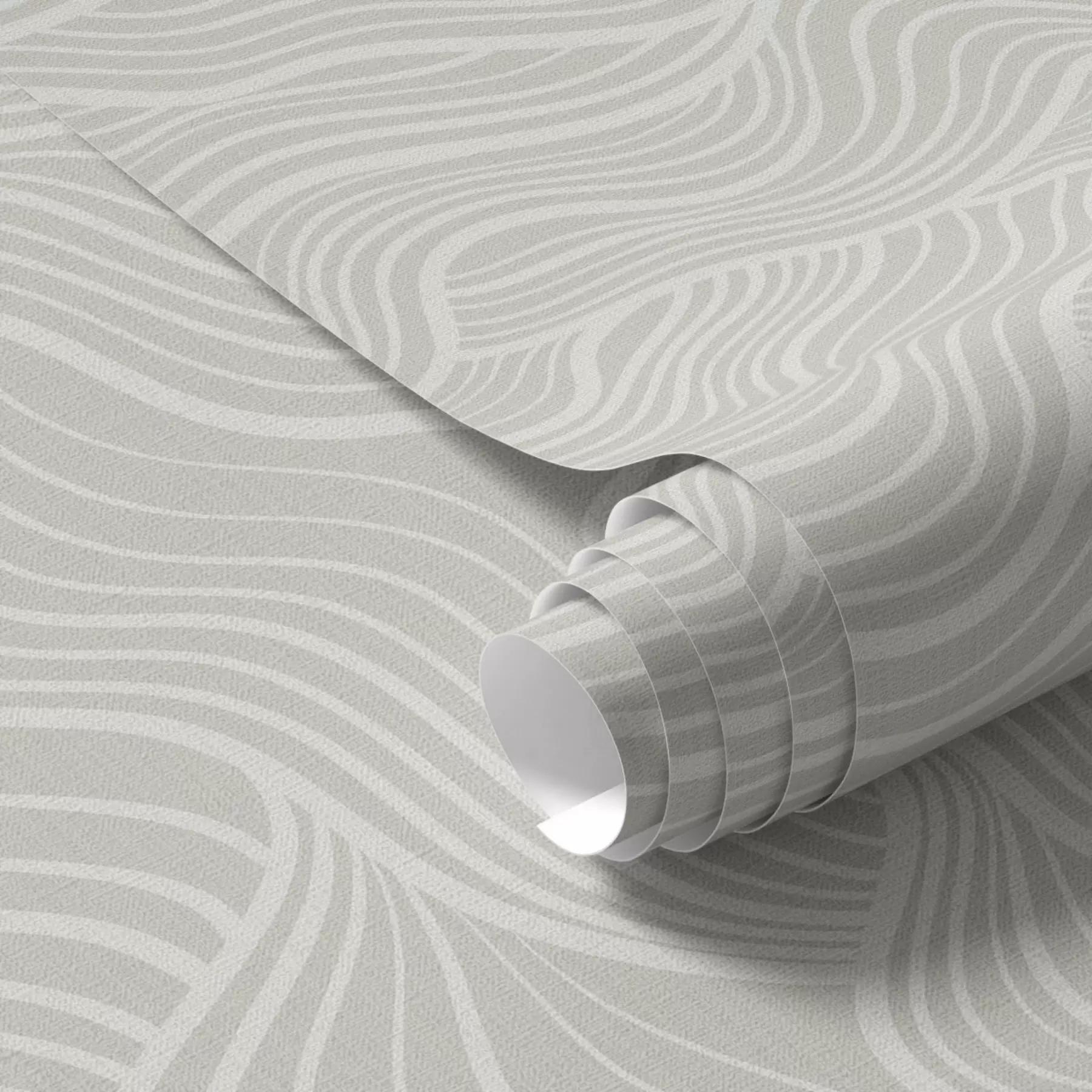 fototapet Valuri pe fundal gri-măsliniu cu textură de țesătură a00681