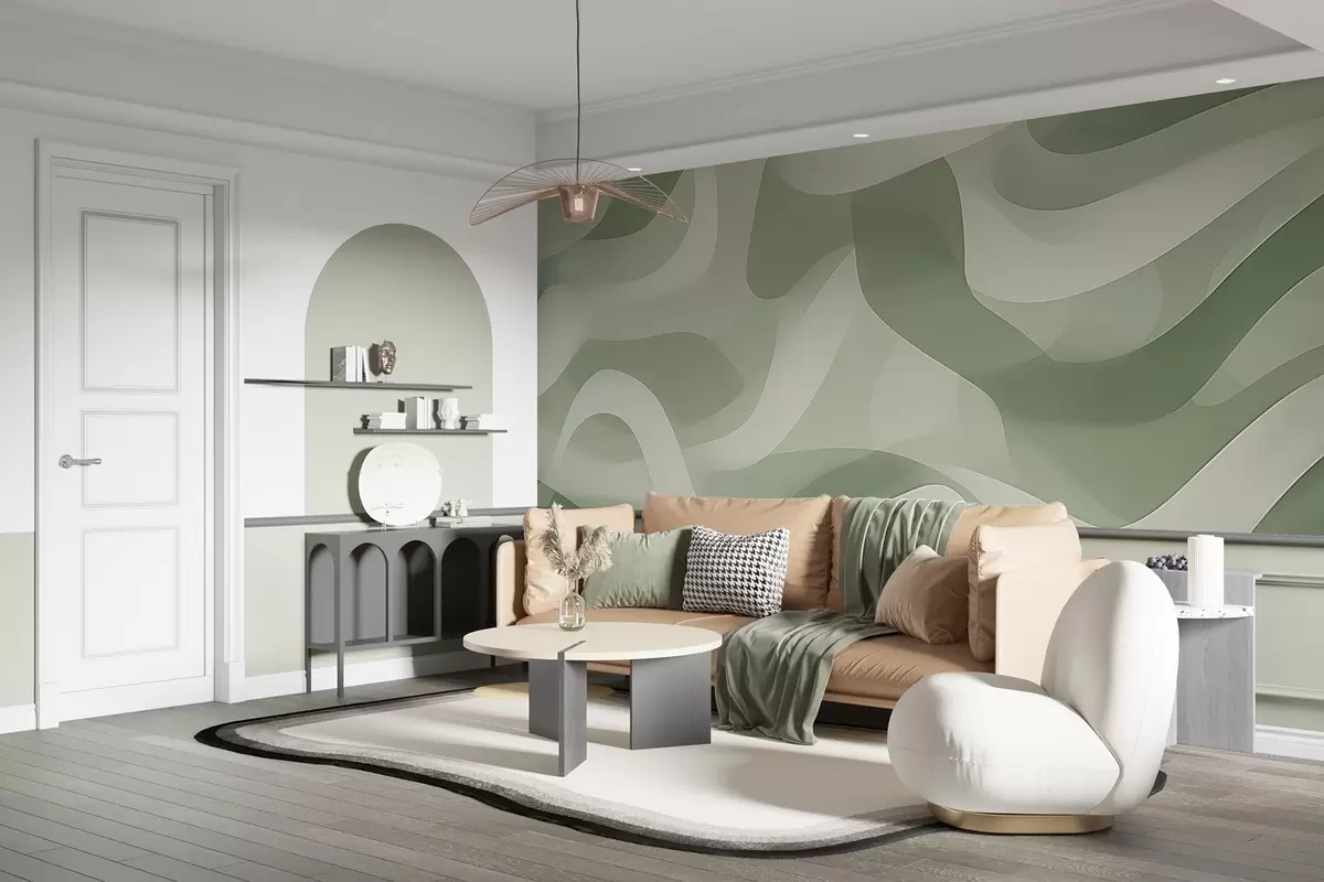 fototapet Valuri abstracte w04888