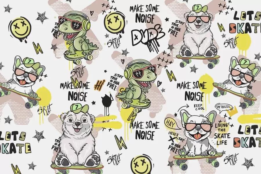 fototapet Personaje din basme w04940