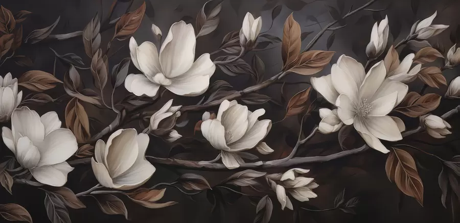 fototapet Ramură elegantă de copac w04950