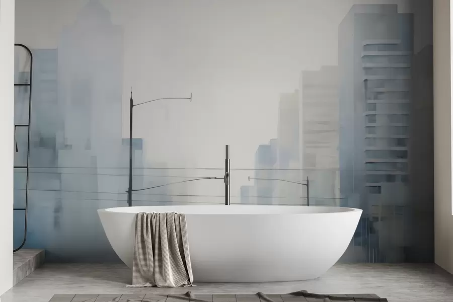 fototapet Oraș abstract w05074