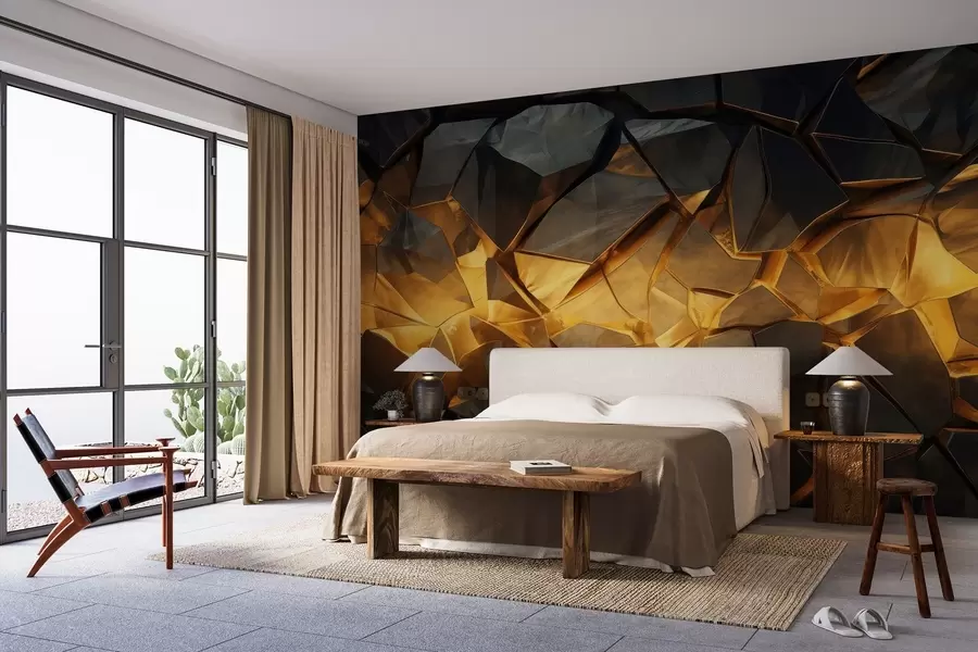 fototapet Imitatie piatra acuarela w05045